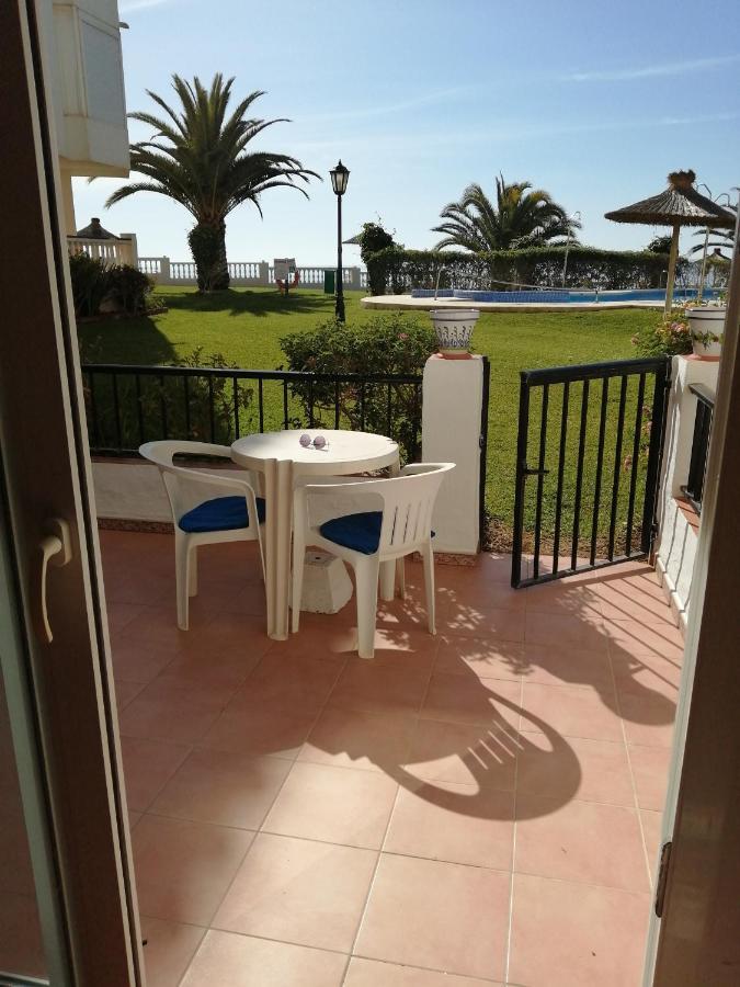 Sea & Pool View Garden Apartment Las Palmeras Nerja Zewnętrze zdjęcie